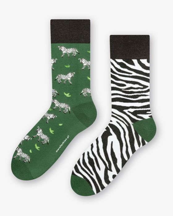 Skarpety Zebra 079-A059 Zielone