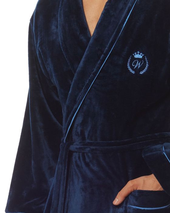 Szlafrok Luca 2111 Dark Blue