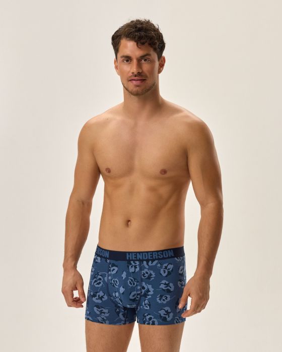 Bokserki Jarl 41930-MLC Jeans-Granatowy