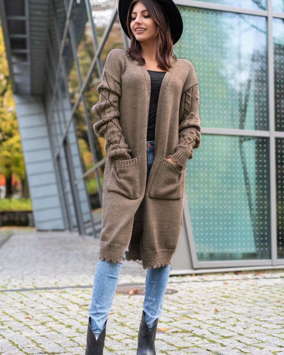 Sweter Delaina Mocca