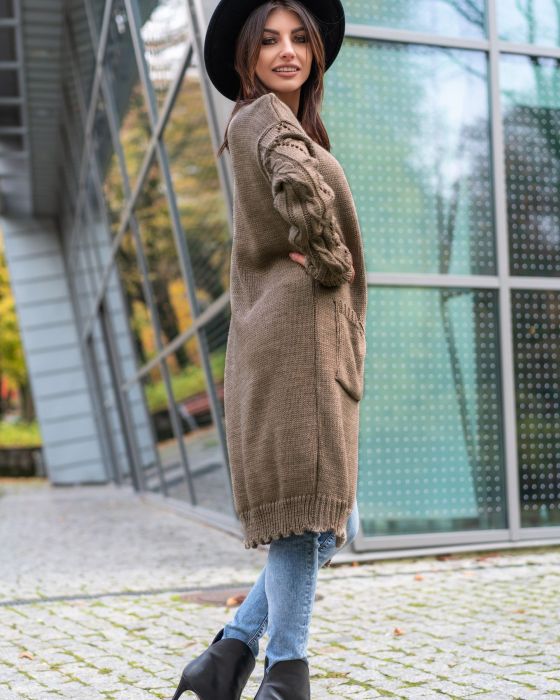 Sweter Delaina Mocca