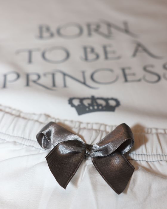 Piżama Princess Short White