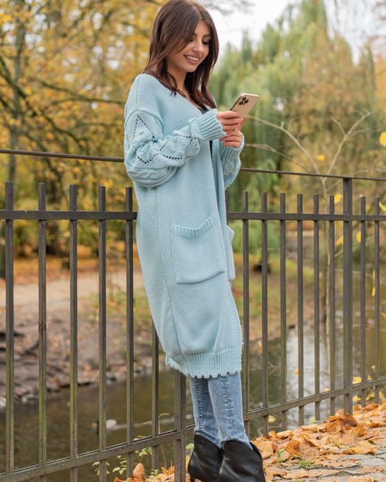 Sweter Delaina Mint