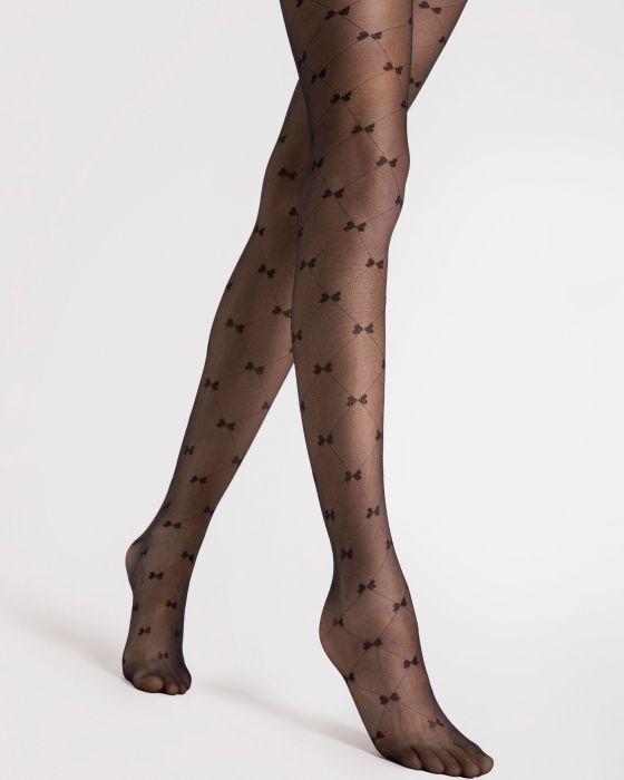 Rajstopy Ribbon 20 Den Black