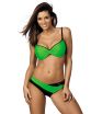 Kostium kąpielowy Jennifer Bright Green-Nero M-408 (9)