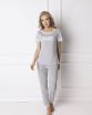 Piżama Babe Long Grey
