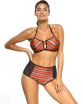 Kostium kąpielowy Syndy Nero-Red M-606 (2)