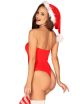 Body Kissmas Teddy + czapka + pończochy + choker GRATIS!