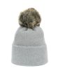Czapka Soft Fluff Jasno Szara