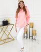 Bluza z kapturem Noemi WJ8890 Flamingo
