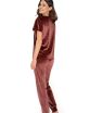 Dres Audrey Burgundowy
