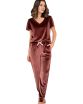 Dres Audrey Burgundowy