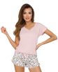 Piżama Aria 1/2 Powder Pink