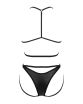 Komplet Cobra Nive set Czarny