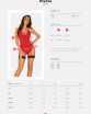 Gorset Diyosa + stringi GRATIS! Red