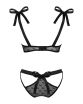 Komplet Obsessivia set Czarny