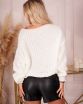 Sweter Kasila White