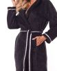 Szlafrok Soft Long 2322 Czarny