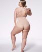Figi extra wysoka talia 251 Naturalne