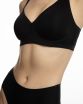 Biustonosz Simple t-shirt Bra Czarny