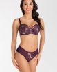 Biustonosz Violet K801 Fioletowy