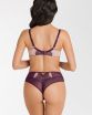 Biustonosz Violet K801 Fioletowy