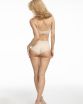 Figi Infinity Boyshorts Maxi Beżowe