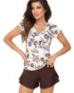 Piżama Naomi 1/2 Brown