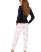Piżama Flamingo Black