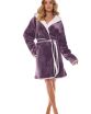Szlafrok Sara Short 2417 Amethyst