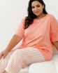 Piżama Eloise 3376 Brzoskwiniowa